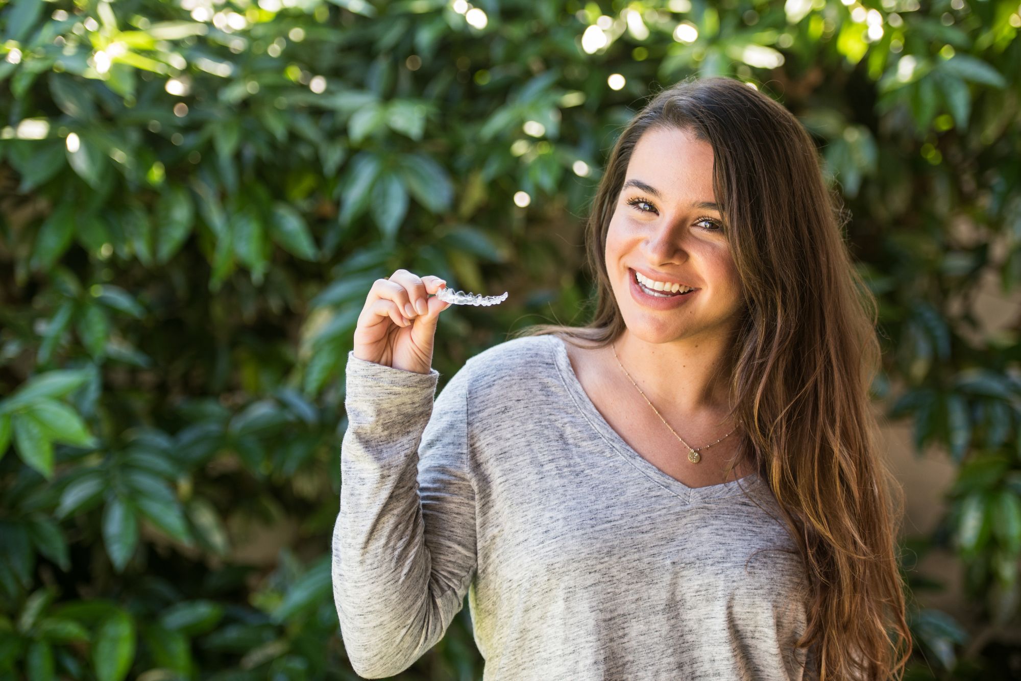 Image of Invisalign aligners.